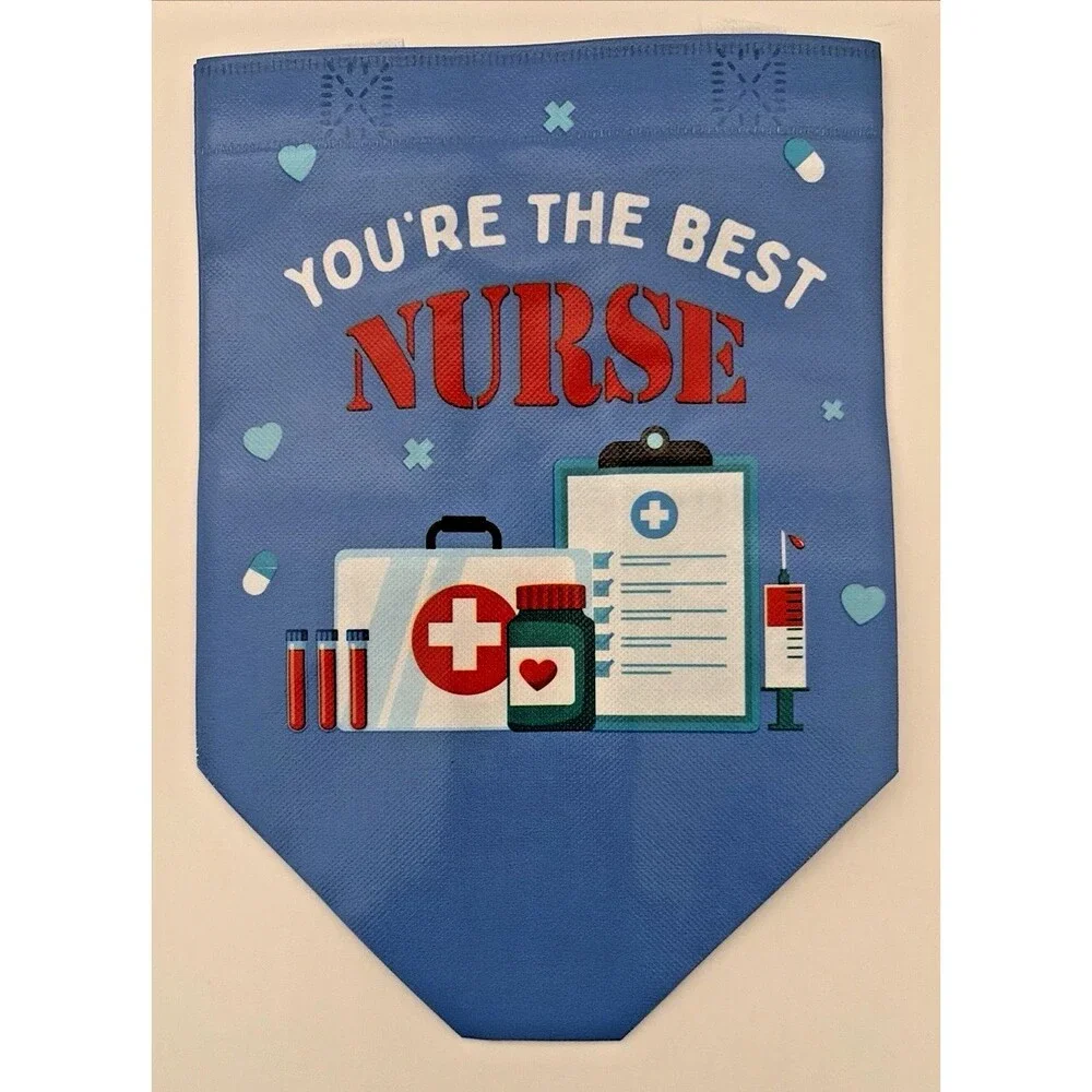 36 Pcs Nurse Medical Appreciation Gifts Bags or Tote Thank You Heavy Plastic